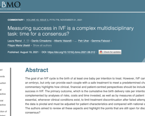 How to define ‘success’ in IVF?